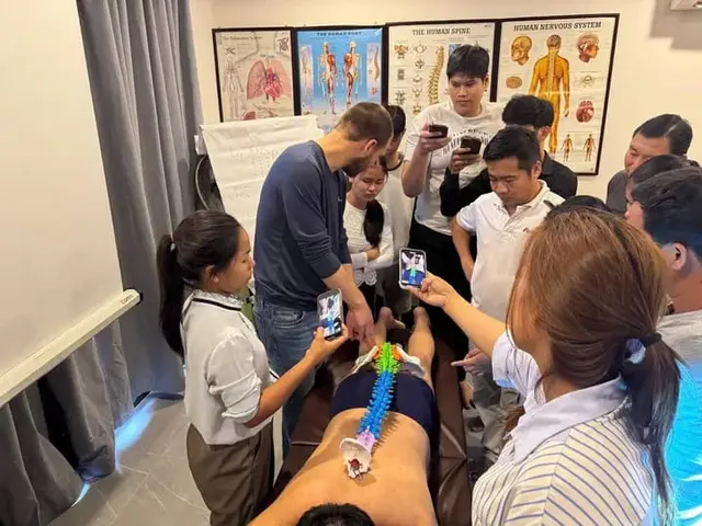 Consultation dermatologique sur le terrain